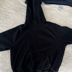 Black Aritzia mega fit Hoodie